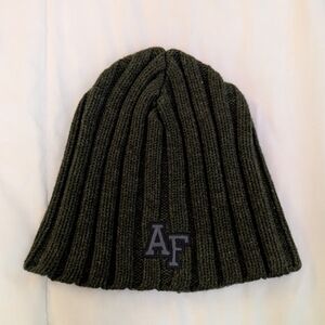 Abercrombie & Fitch Olive Green Knit Beanie